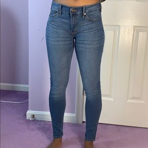 Abercrombie and Fitch medium wash denim